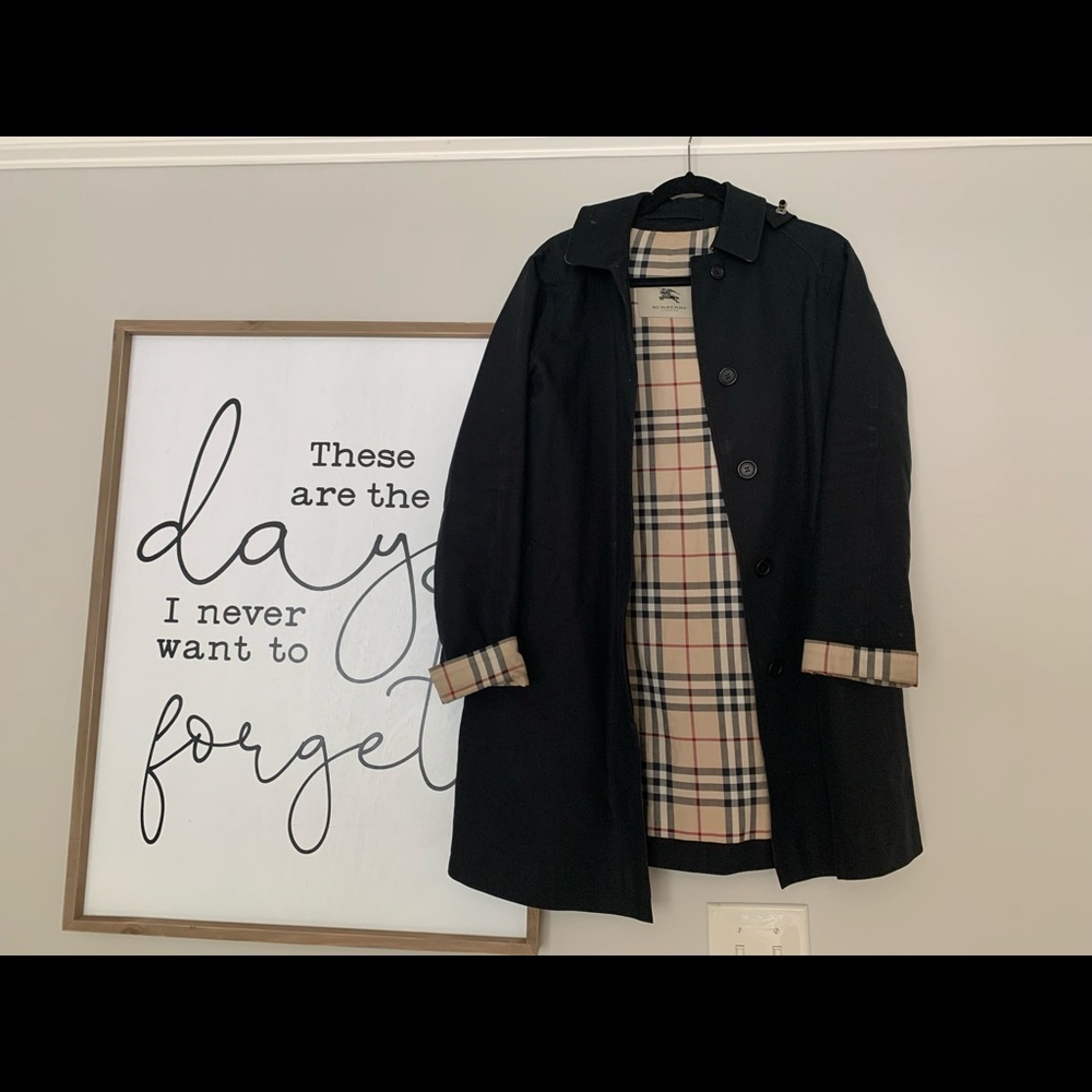 This haymaker check rain coat.